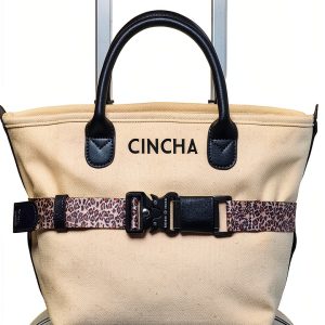 Cincha Travel Belt Nylon Leopard Luggage Strap-0