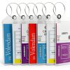 Highwind Cruise Luggage Tags Clear PVC 8 Pack-0