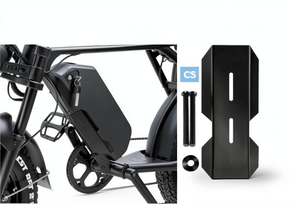 Super 73 Mudguard CuraceQ Black Steel Fender-1