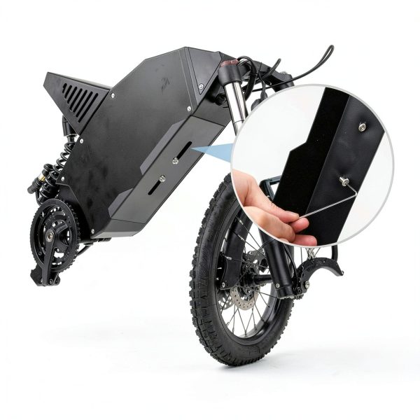 Super 73 Mudguard CuraceQ Black Steel Fender-6