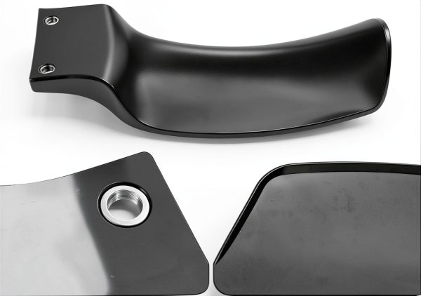 Yamaha Mud Flap M MATI Black Front Fender Self Adhesive-3